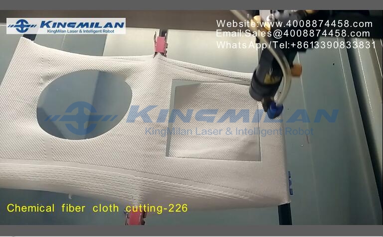布料激光切割_布料激光切割機_化纖布料激光切割機_化纖布料CO2激光切割機